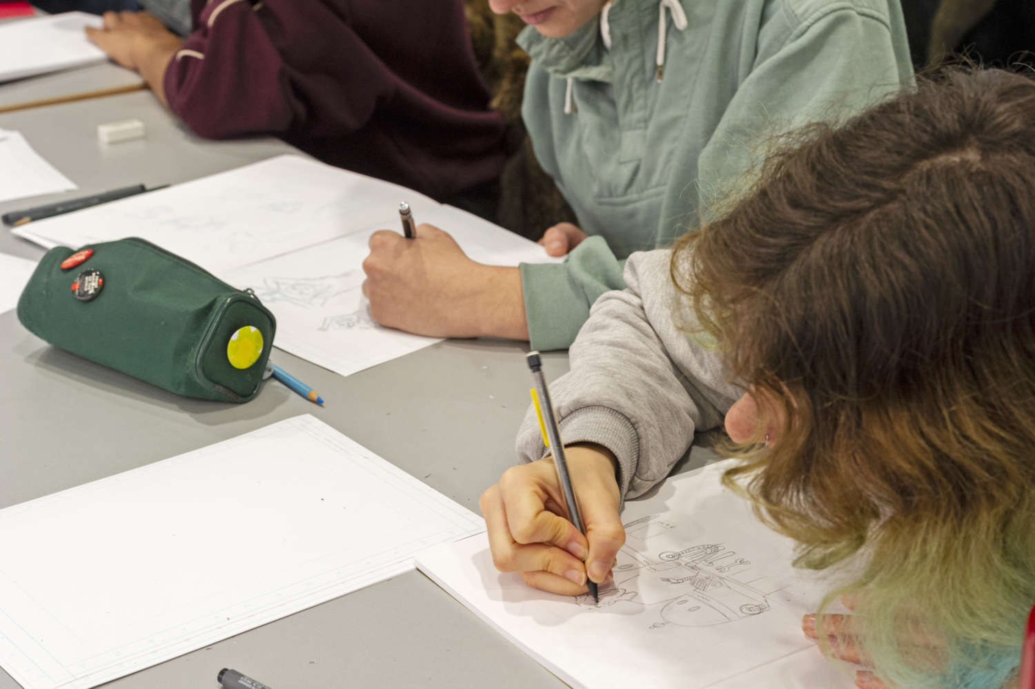 Atelier bande dessinée Sylvie Fontaine (CMA) - par Suzy Lagrange 1