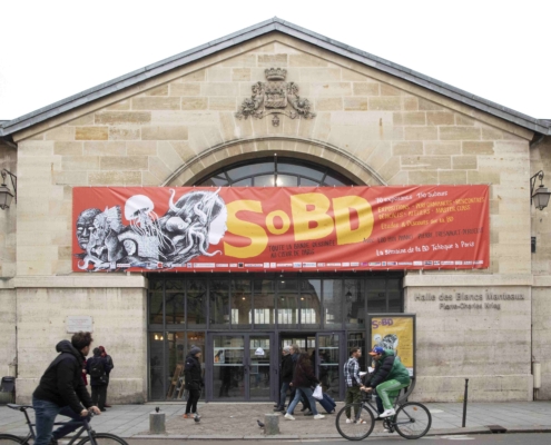 SoBD 2022 Extérieur et banderole du salon
