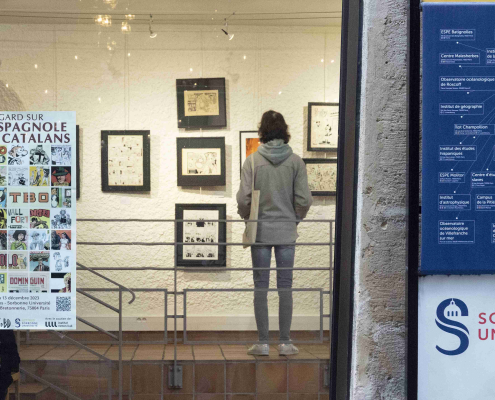 Exposition patrimoniale au Centre d'études catalanes à Paris - Photo Susy Lagrange Exposition patrimoniale au Centre d'études catalanes à Paris
