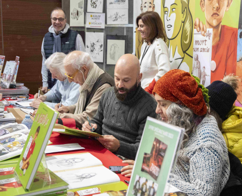 Stand des éditions Fordis au SoBD 2023 Stand des éditions Fordis au SoBD 2023