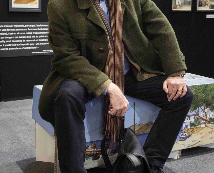 L'invité d'honneur, Jacques de Loustal, dans le Musée éphémère L'invité d'honneur, Jacques de Loustal, dans le Musée éphémère