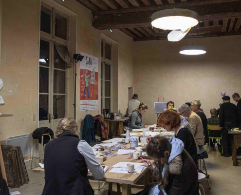 Les Carrés de la BD aux ateliers des Beaux-Arts de Paris Les Carrés de la BD aux ateliers des Beaux-Arts de Paris