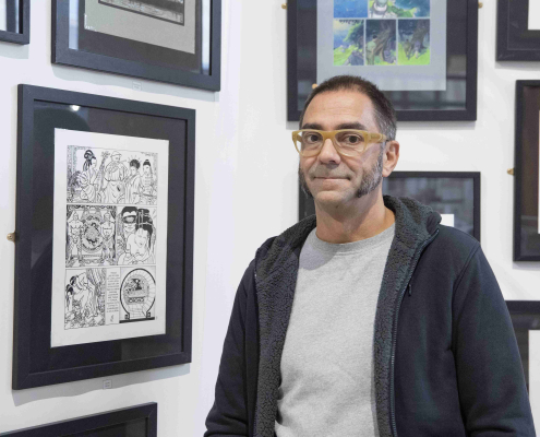 Portrait de l'éditeur Juan Lassalle, de la maison Autsaider Cómics Portrait de l'éditeur Juan Lassalle, de la maison Autsaider Cómics