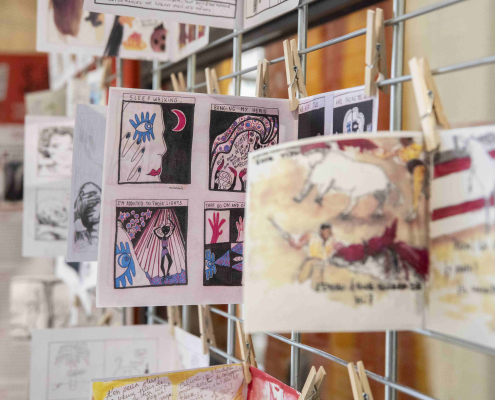 Présentation des fanzines des Carrés de la BD Présentation des fanzines des Carrés de la BD