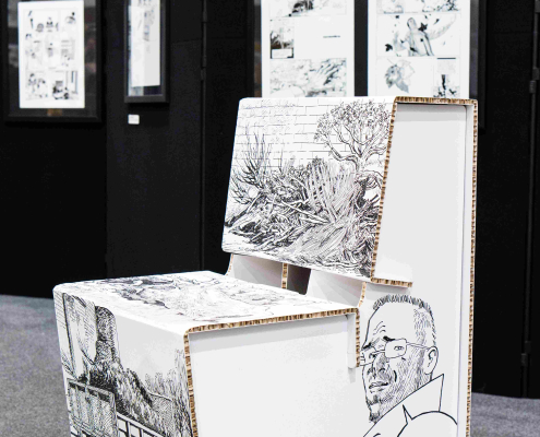 Exposition de Fabrice Neaud au Musée éphémère