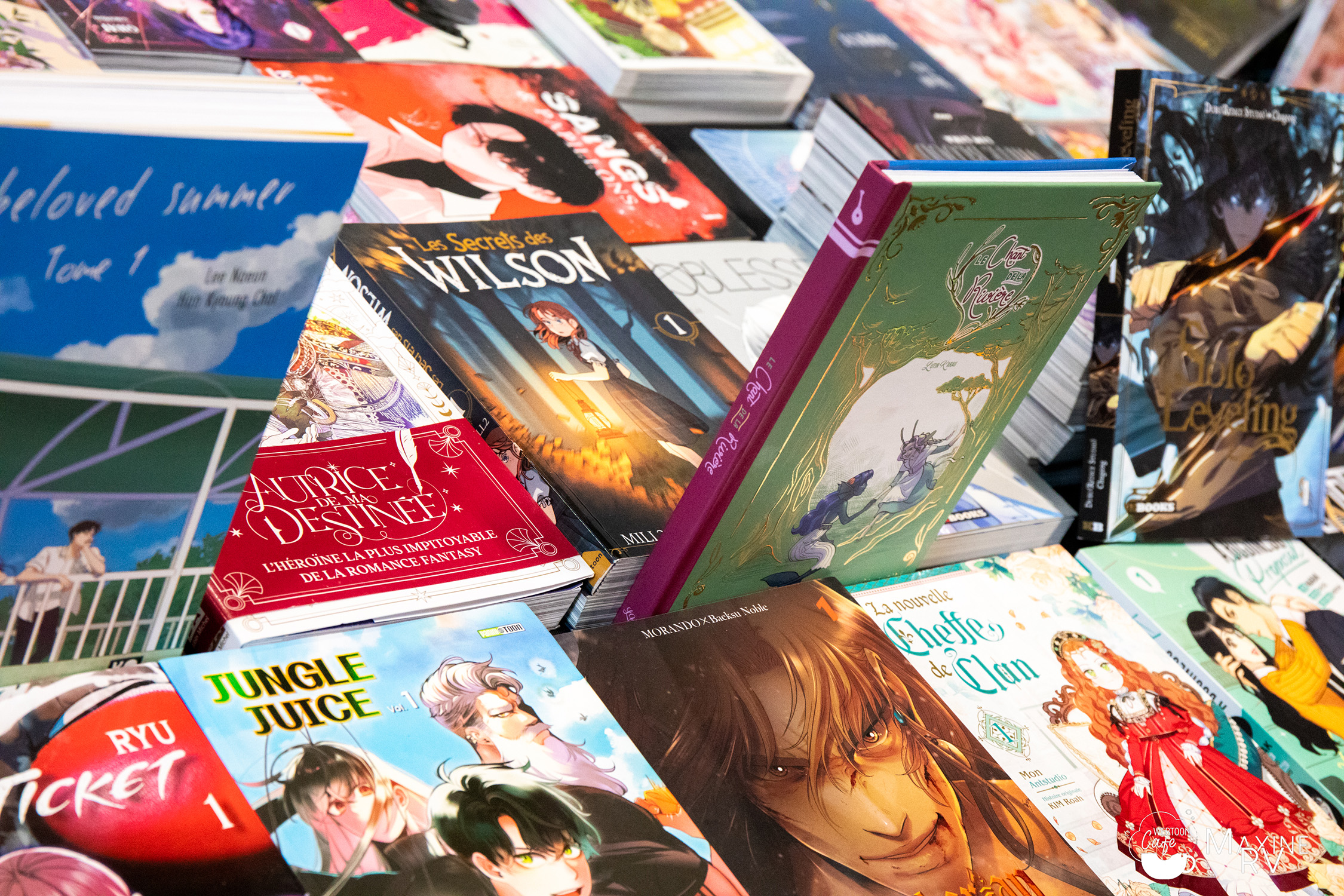 Webtoon Café, la Bibliothèque éphémère Webtoon Café, la Bibliothèque éphémère