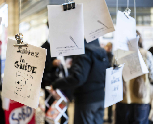 Fanzines exposés