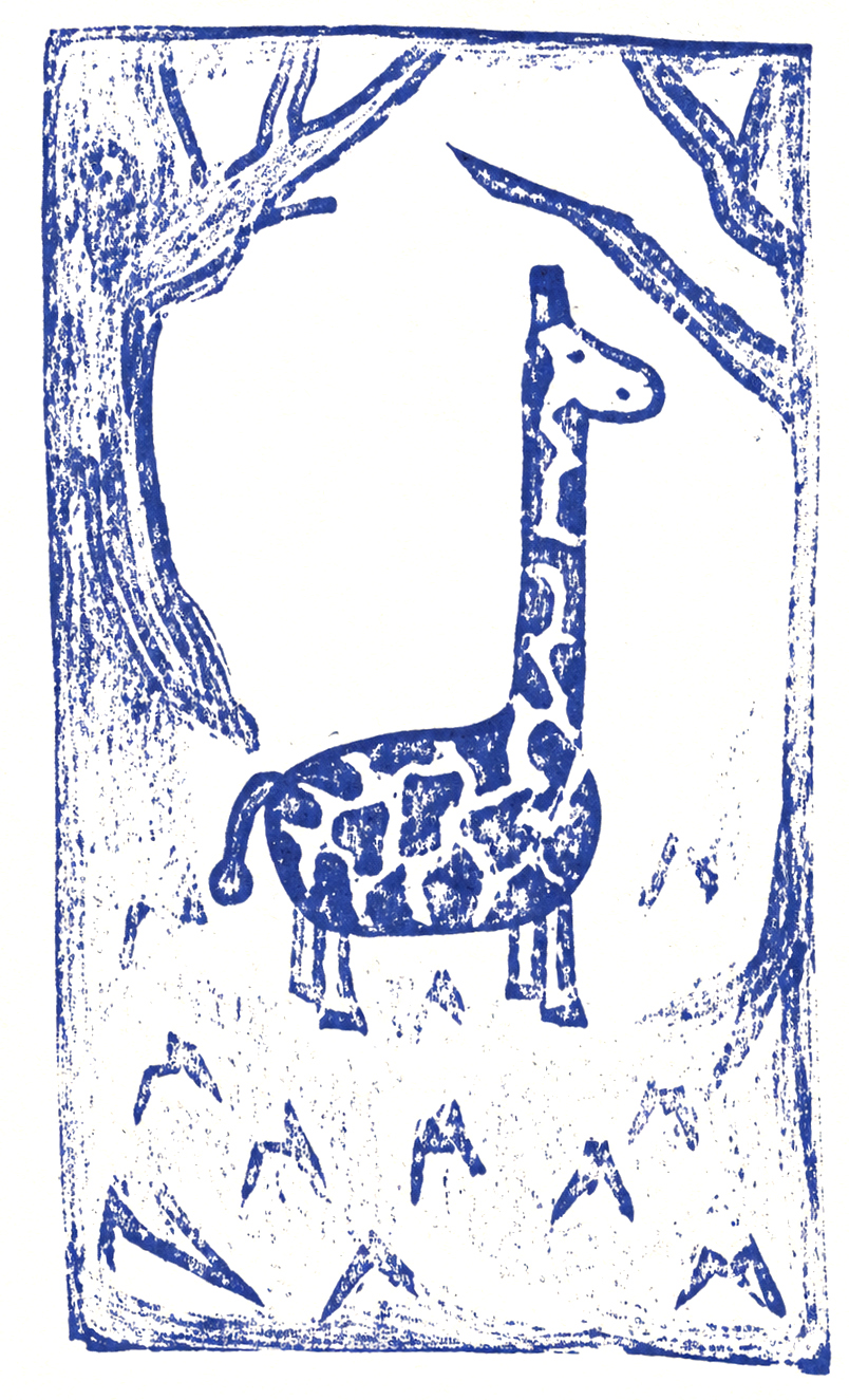 Girafe - Prix Belles gravures SoBD 2025