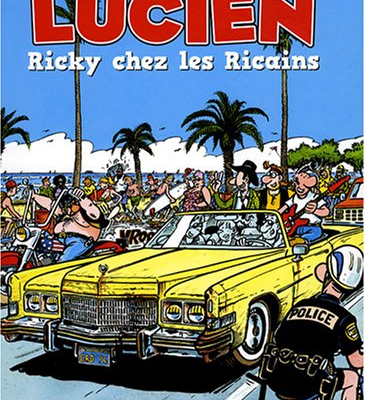 Lucien - Ricky chez les ricains de Frank Margerin