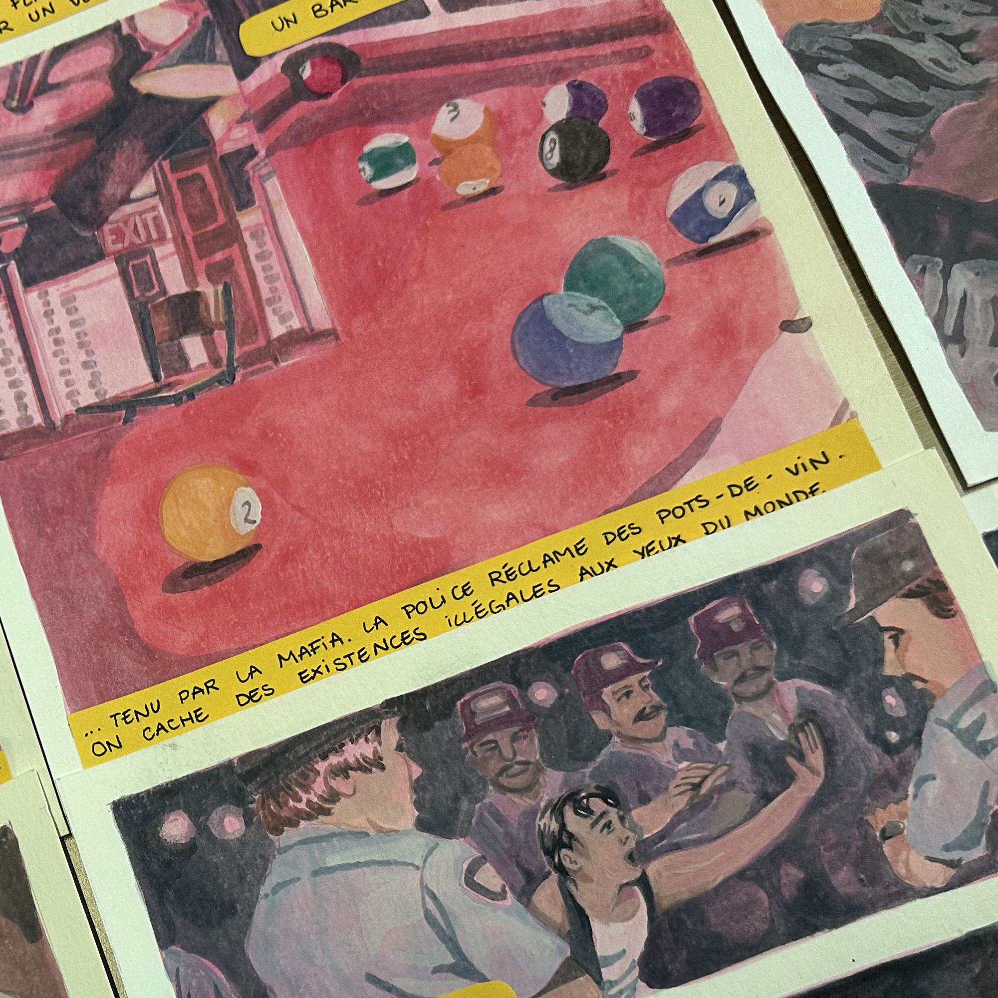 Vue des planches de Stonewall de Séraphine Boucreux