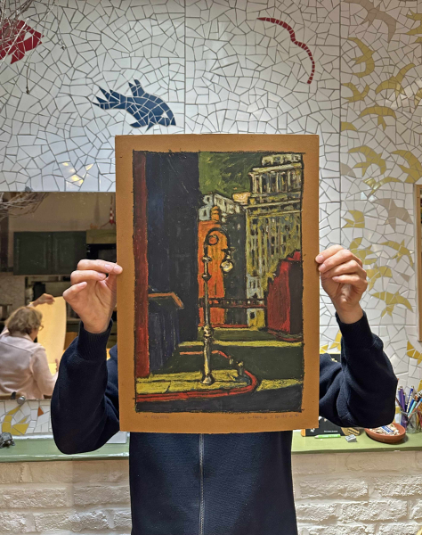 Dans l'atelier de Joe G. Pinelli