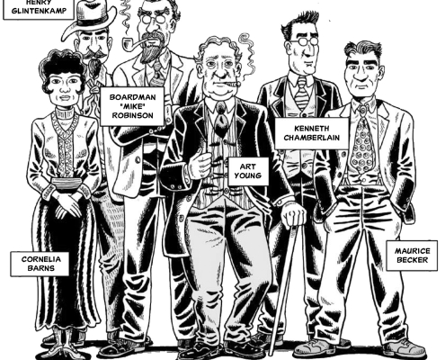Illustration de Derf Backderf de Les Dissidents