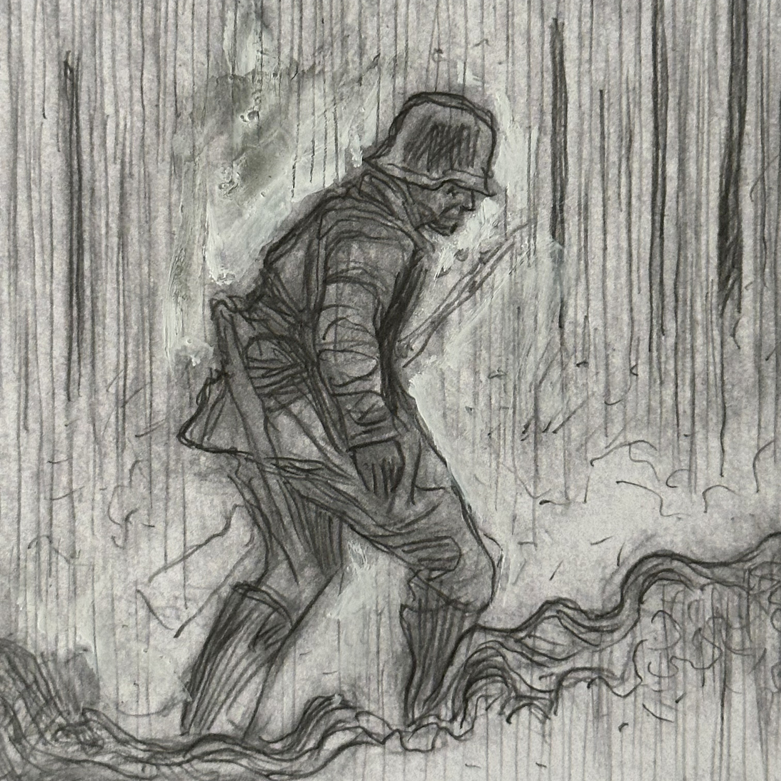 Joe G. Pinelli, Das Feuer