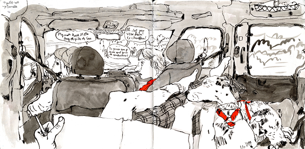 Madeleine Pereira - Extrait de carnet
